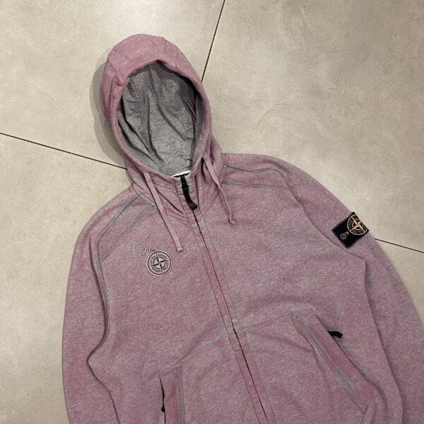 ZIP HOODIE DUST COLOUR