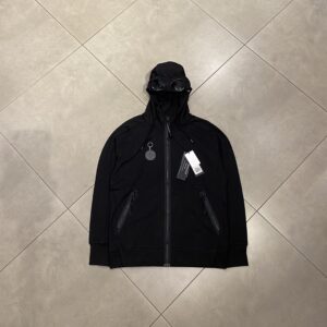 CP ZIP HOODIE BLACK