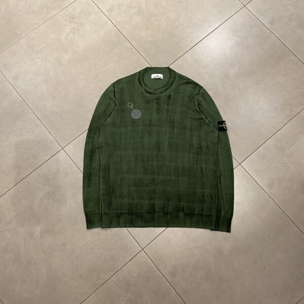 BRUSHED KNIT GREEN