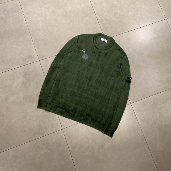 BRUSHED KNIT GREEN