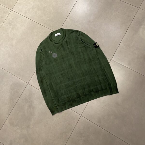 BRUSHED KNIT GREEN