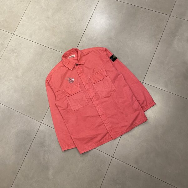 OVERSHIRT BUTTON PINK
