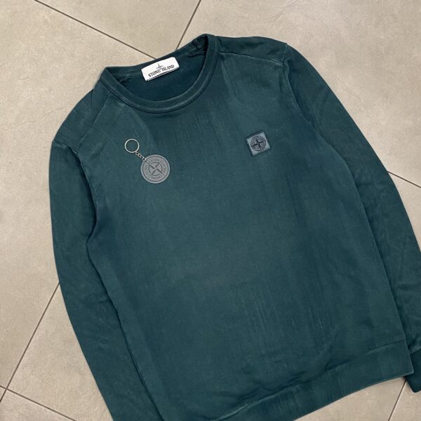 HANDBRUSHED CREWNECK