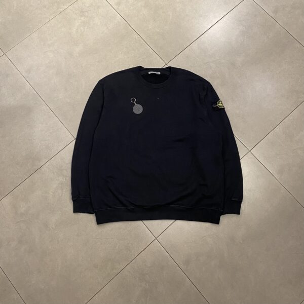 CREWNECK BLACK STONE