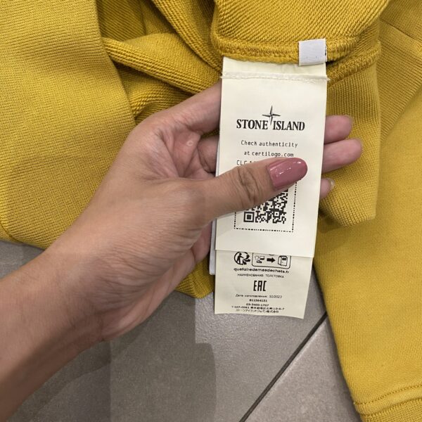 HOODIE STONE YELLOW
