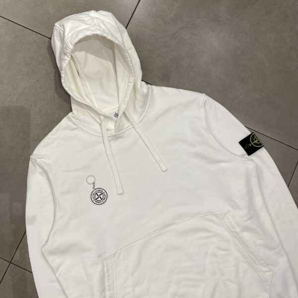 HOODIE STONE WHITE
