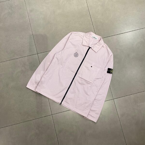 OVERSHIRT STONE LIGHT PINK