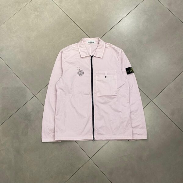 OVERSHIRT STONE LIGHT PINK