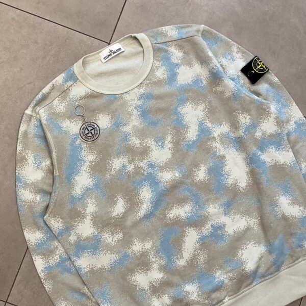 CAMO DEVORE CREWNECK