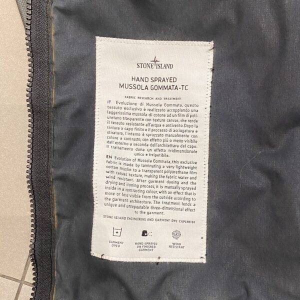 HANDSPRAYED JACKET MUSSOLA GOMMATA