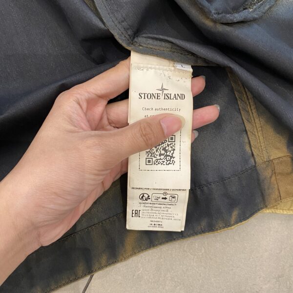 HANDSPRAYED JACKET MUSSOLA GOMMATA