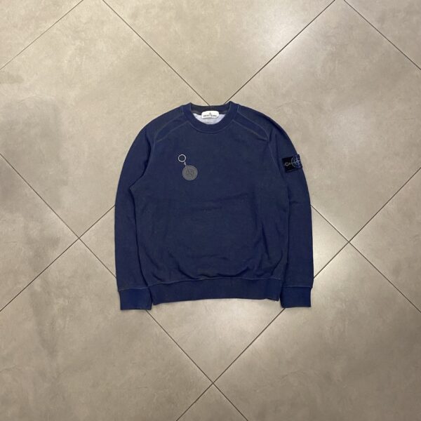CREWNECK DUST COLOUR BLUE