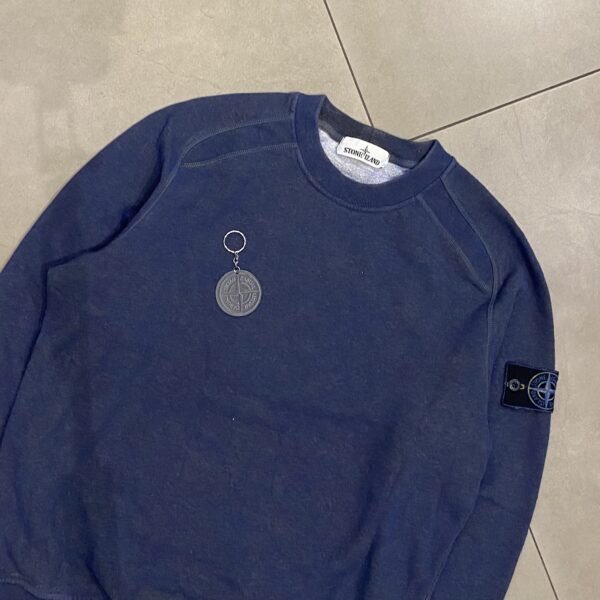 CREWNECK DUST COLOUR BLUE