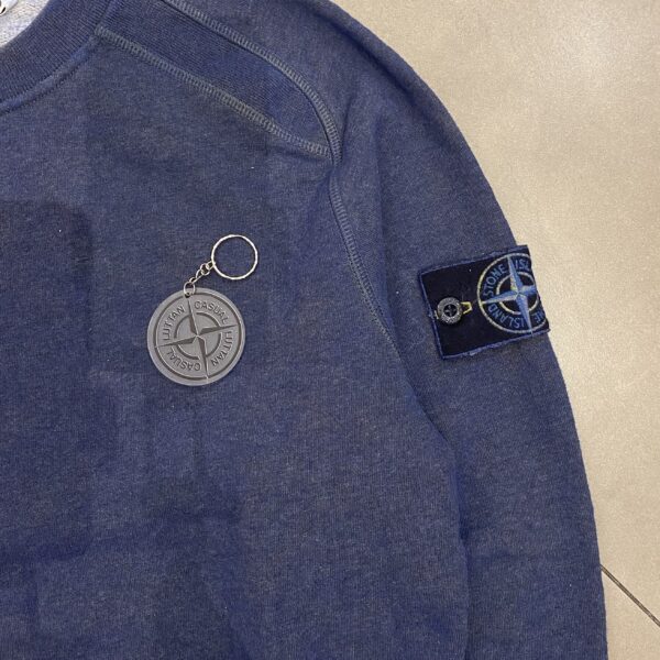 CREWNECK DUST COLOUR BLUE