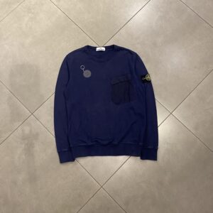 CREWNECK POCKET NAVY