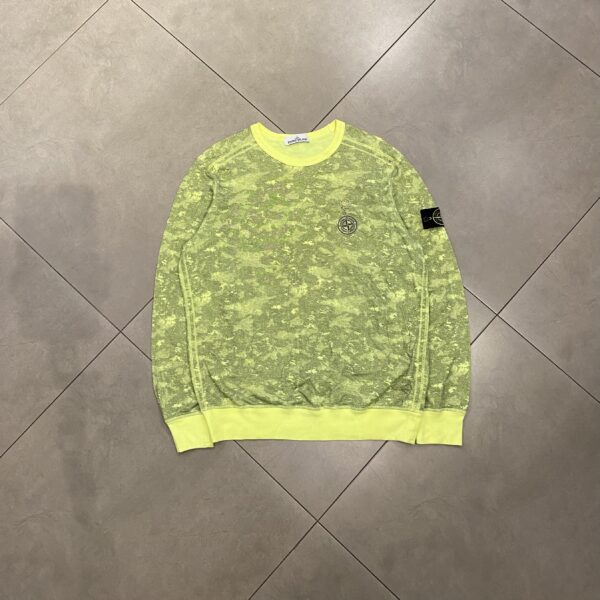 CREWNECK CAMMO GREEN