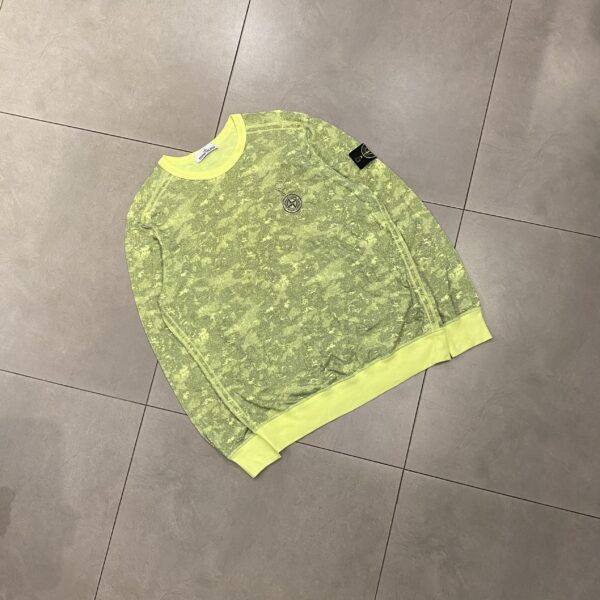 CREWNECK CAMMO GREEN