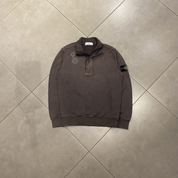 HALFZIP STONE BROWN