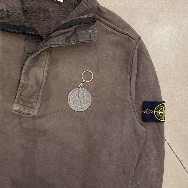 HALFZIP STONE BROWN