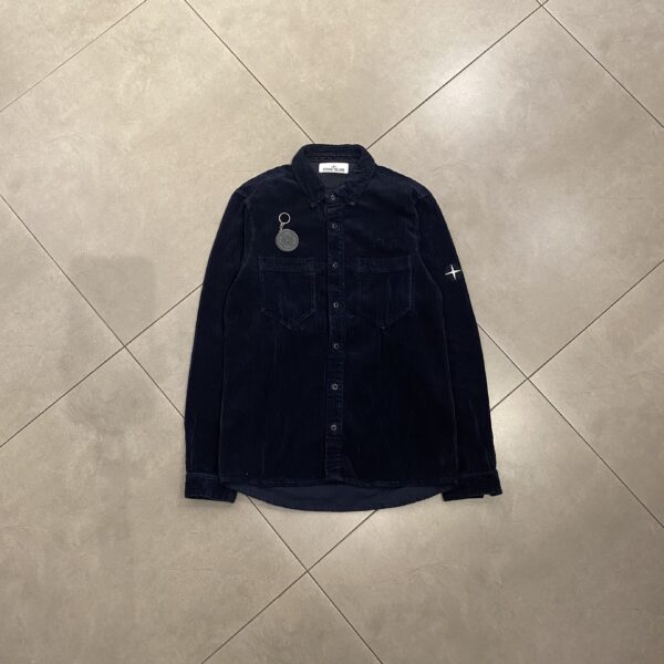 OVERSHIRT CORDU BLACK
