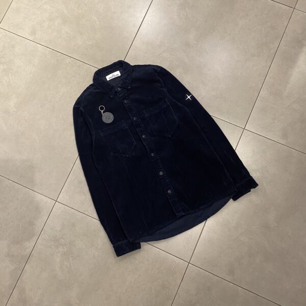 OVERSHIRT CORDU BLACK