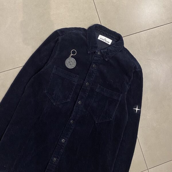 OVERSHIRT CORDU BLACK