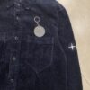 OVERSHIRT CORDU BLACK
