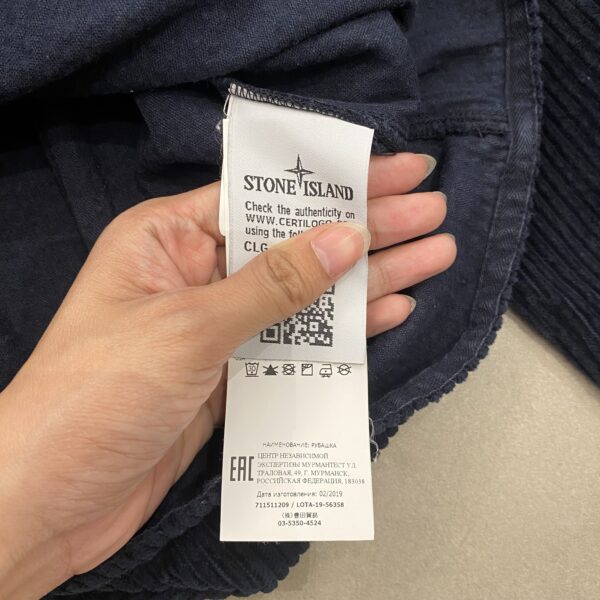 OVERSHIRT CORDU BLACK