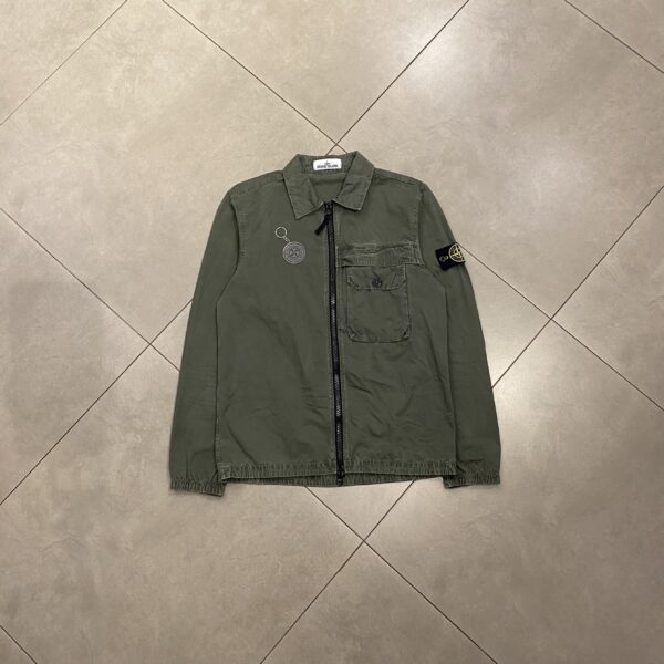 OVERSHIRT STONE OLIVE