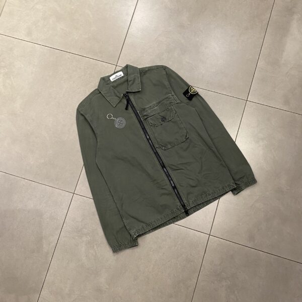 OVERSHIRT STONE OLIVE