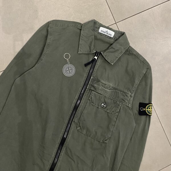 OVERSHIRT STONE OLIVE