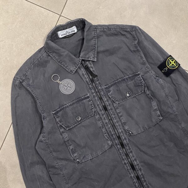 OVERSHIRT STONE CHARCOAL
