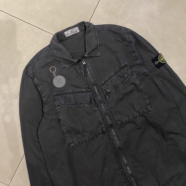 OVERSHIRT STONE BLACK