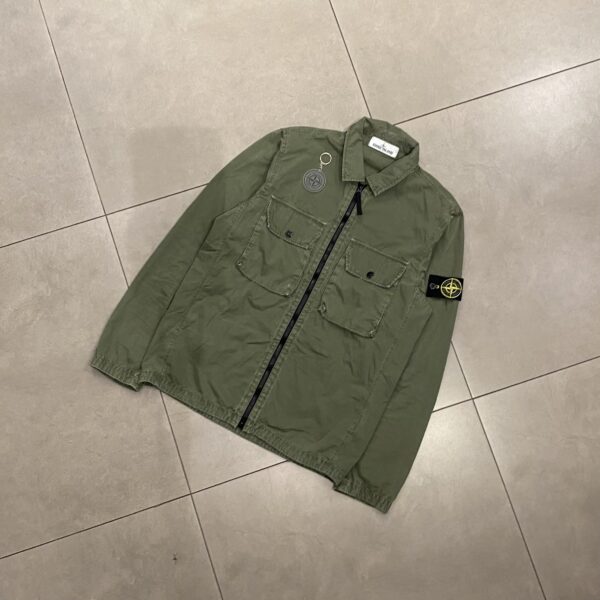 OVERSHIRT STONE OLIVE