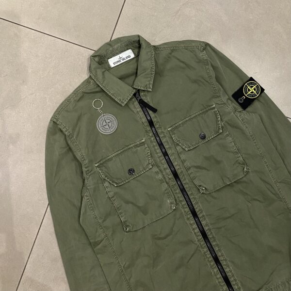 OVERSHIRT STONE OLIVE