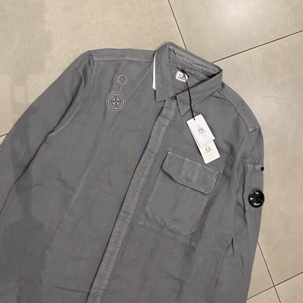 OVERSHIRT CP LINEN GREY