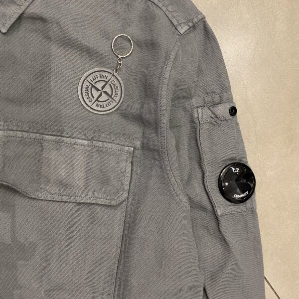 OVERSHIRT CP LINEN GREY