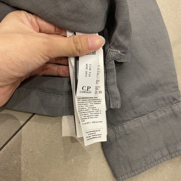OVERSHIRT CP LINEN GREY
