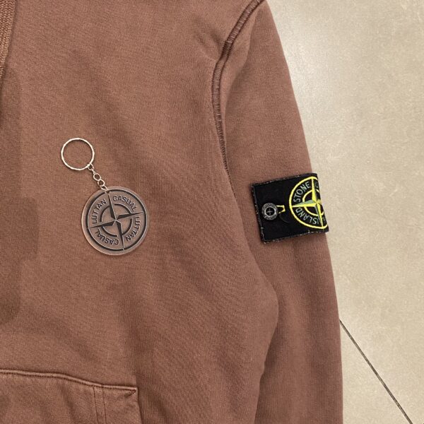 HOODIE STONE BROWN