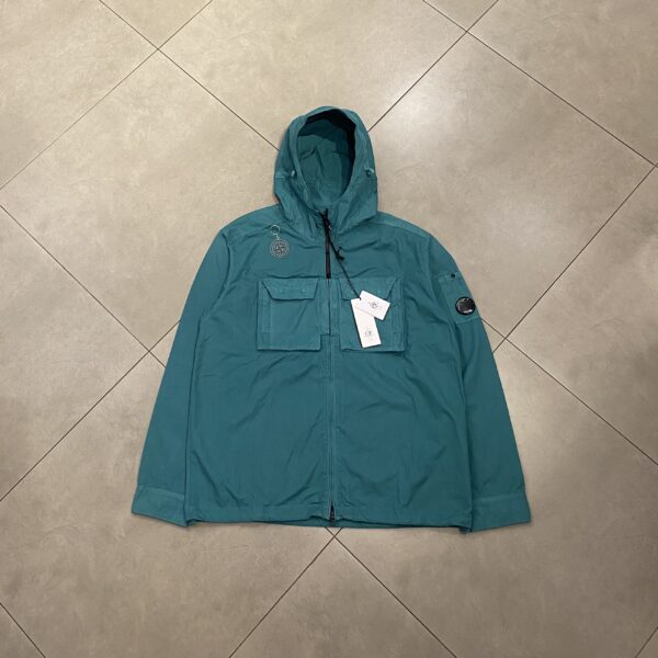 OVERSHIRT HOODIE CP GREEN