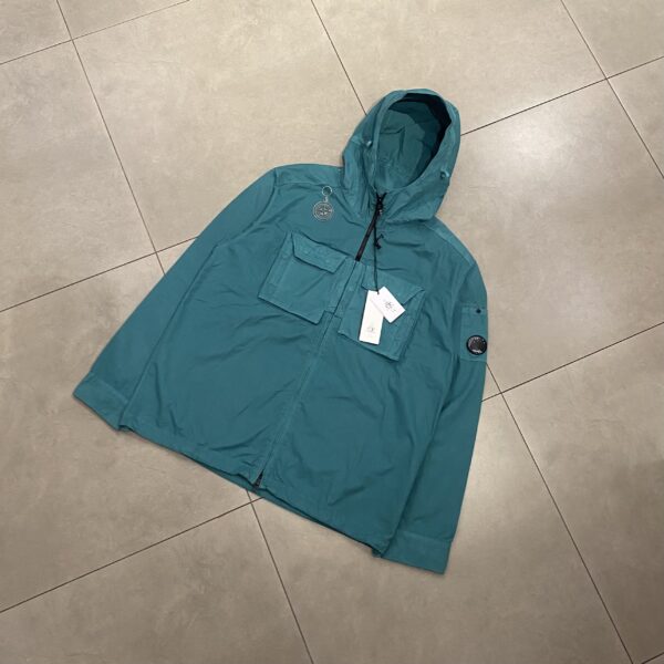 OVERSHIRT HOODIE CP GREEN