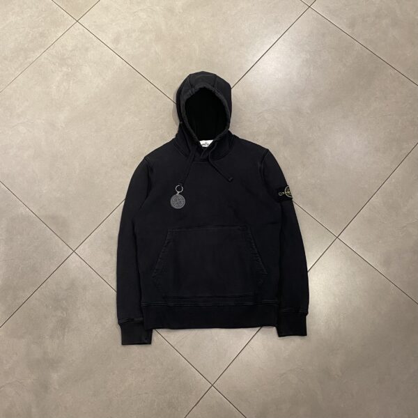 HOODIE STONE BLACK