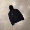 HOODIE STONE BLACK