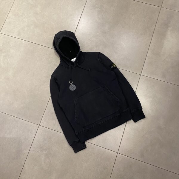 HOODIE STONE BLACK