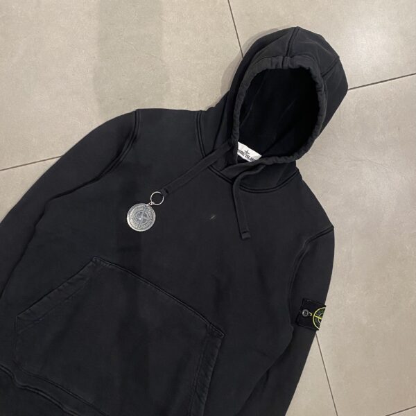 HOODIE STONE BLACK