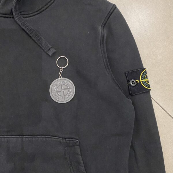 HOODIE STONE BLACK