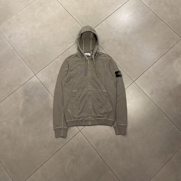 HOODIE ZIPPER BROWN