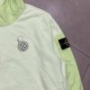 HOODIE GREEN WITH NYLON