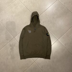 HOODIE STONE OLIVE
