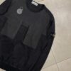 CREWNECK POCKET BLACK